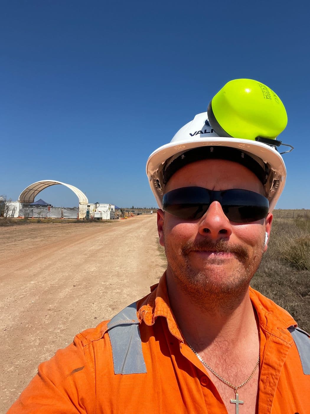 Nuvolt electrician on site at a power station