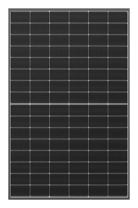 Risen RSM96-11 475W N-type TOPCon bifacial solar panel with black frame
