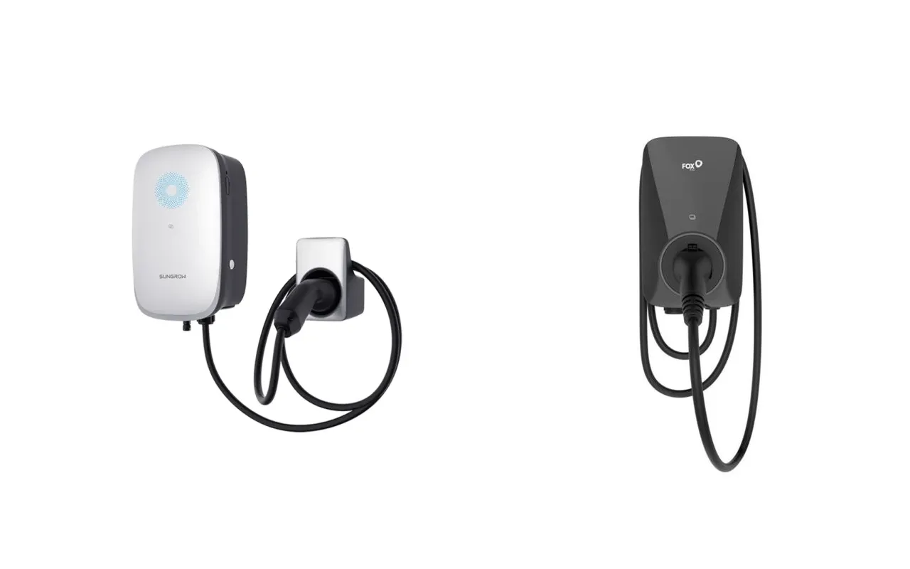 Sungrow and Fox ESS home EV chargers supplied and installed by Nuvolt